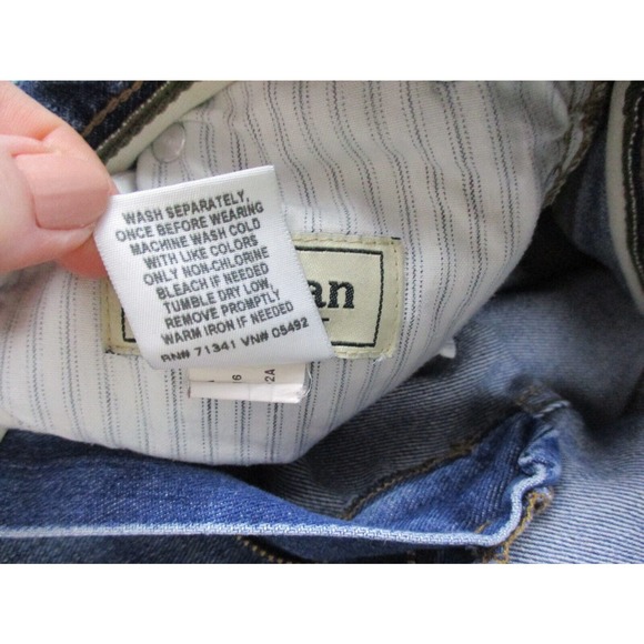 LL Bean Jeans Mens 38x30 (Fits 36x30) Standard Fit Medium Wash Straight Leg - Picture 9 of 11